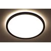LED-TAKLAMPA TIR - svart, Modern, plast (24/24/2,8cm) - Mömax