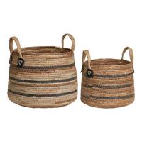 Korbset Erba Baskets Braun - Braun, Design, Naturmaterialien
