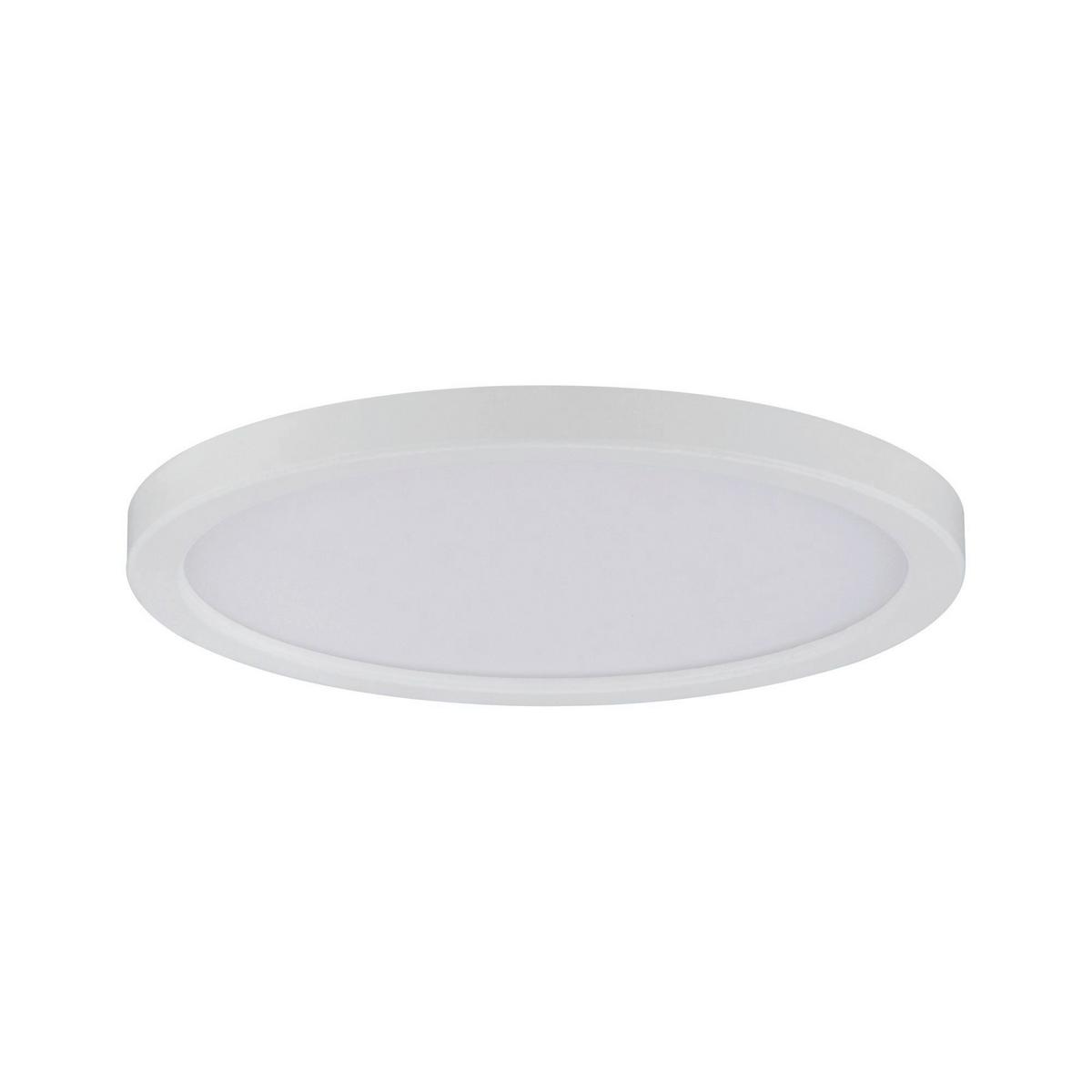 LED-Paneel Panel Areo in Weiß max. 8 Watt - Weiß, Basics, Kunststoff (12cm) - Paulmann
