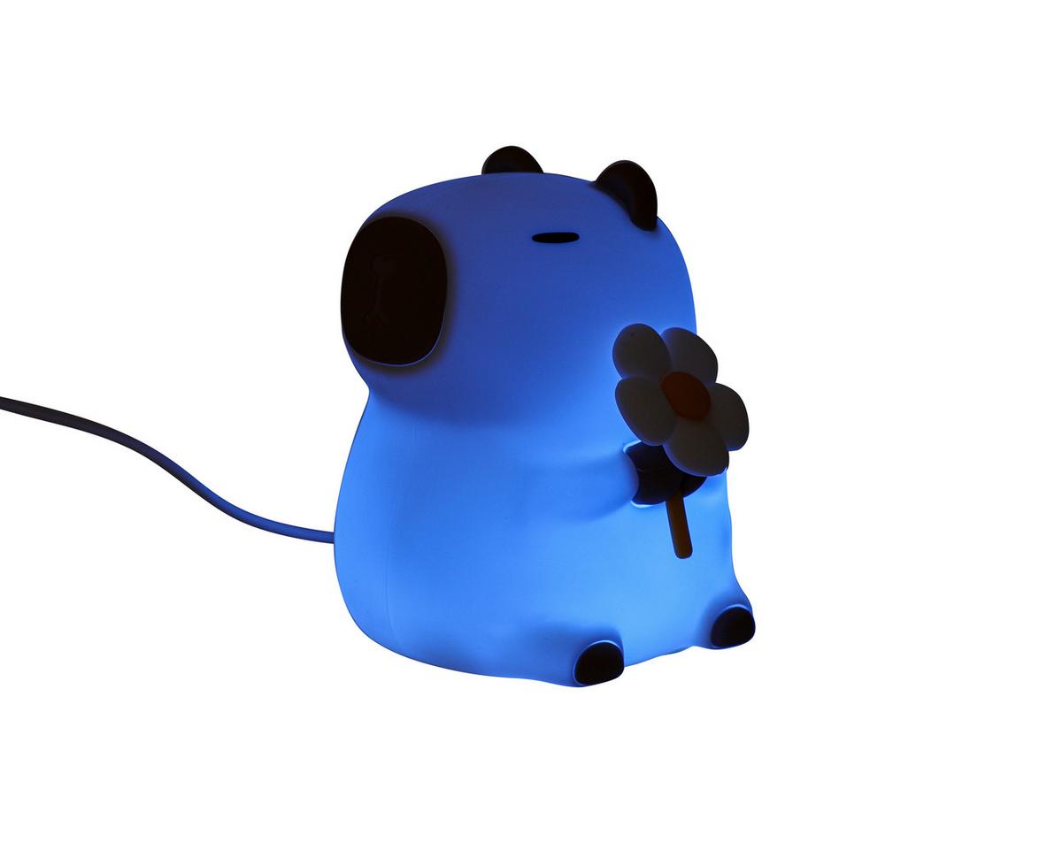 Nachtlicht Capybara Creme max. 2,5 Watt - Creme, MODERN, Kunststoff (9,2/11,1/9,1cm) - Mömax