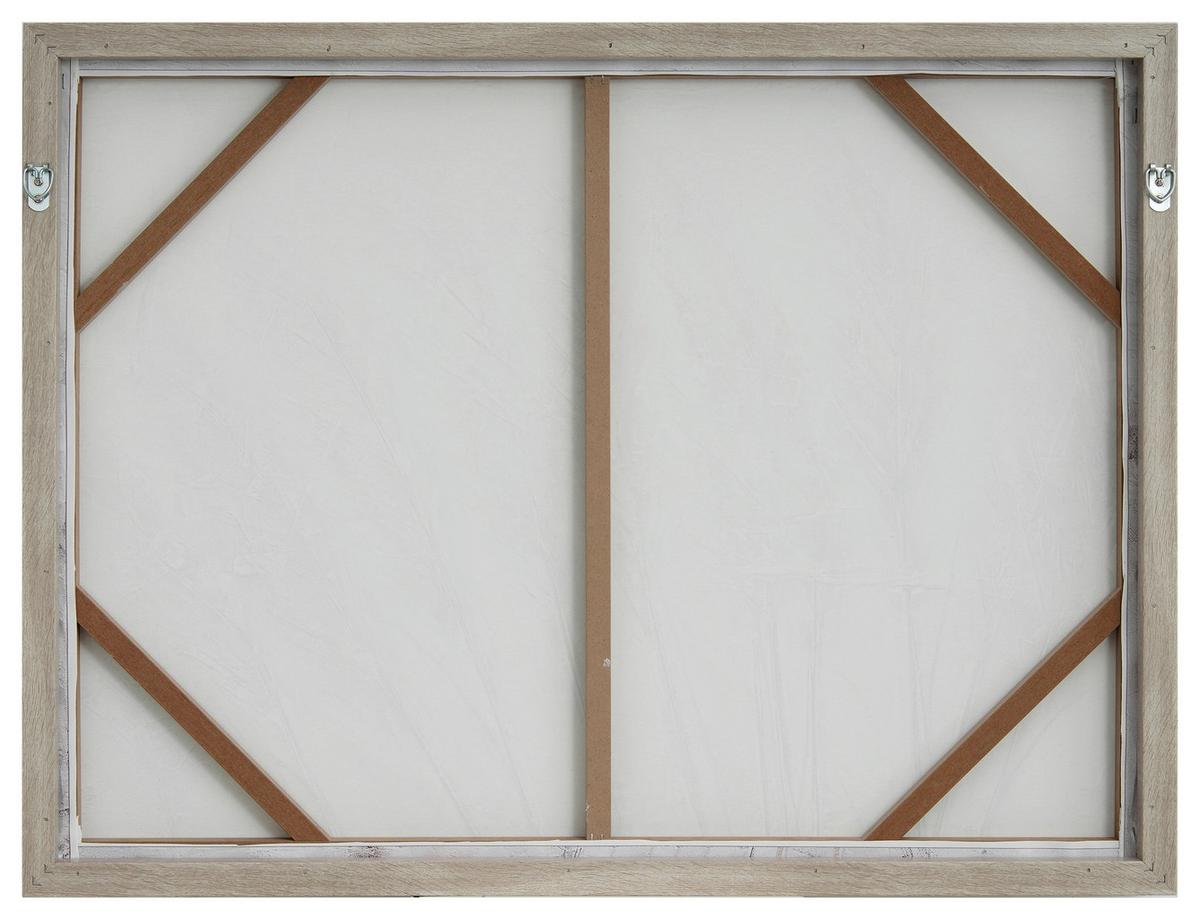Slika Sa Ramom 62x72cm Diya - sivi hrast/višebojna, Moderno, metal/tekstil (62,4/82,4/5,1cm) - Mömax