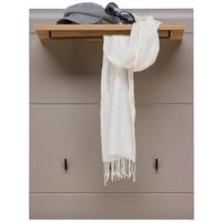 Panou cuier AURIS - culoare lemn stejar/gri, Modern (70/90/30cm) - Modern Living