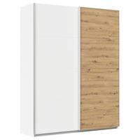 Ormar S Kliznim Vratima Feldkirch - bijela/hrast Artisan, Moderno, drvni materijal/metal (181/229/62cm) - Modern Living
