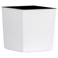 Pflanzentopf Biron Weiß - Weiß, Basics, Kunststoff (40/41,5/40cm) - Siena Garden