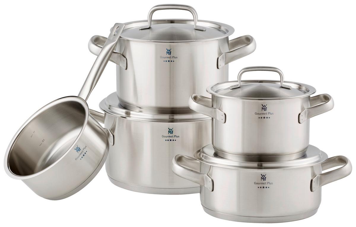 ZESTAW GARNKÓW WMF 07 2055 6030 - kolor stalowy, Design, metal - WMF