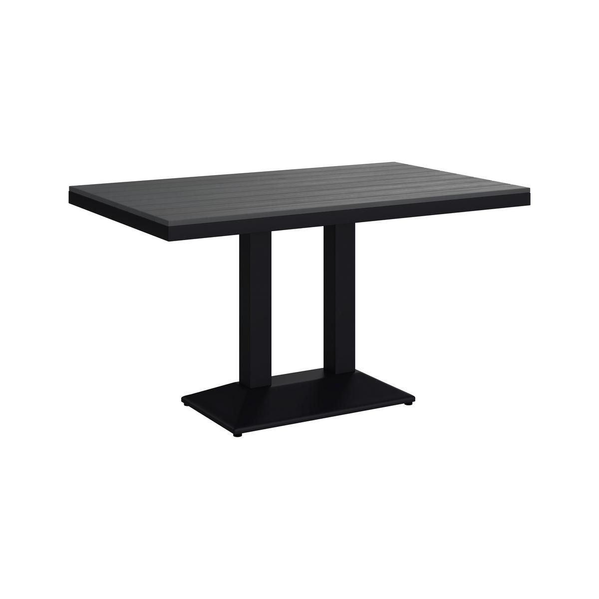 Dining-Loungeset Pergolina Grau Metall/Outdoorstoff - Dunkelgrau/Hellgrau, MODERN, Kunststoff/Textil (194/245cm) - Bessagi Garden