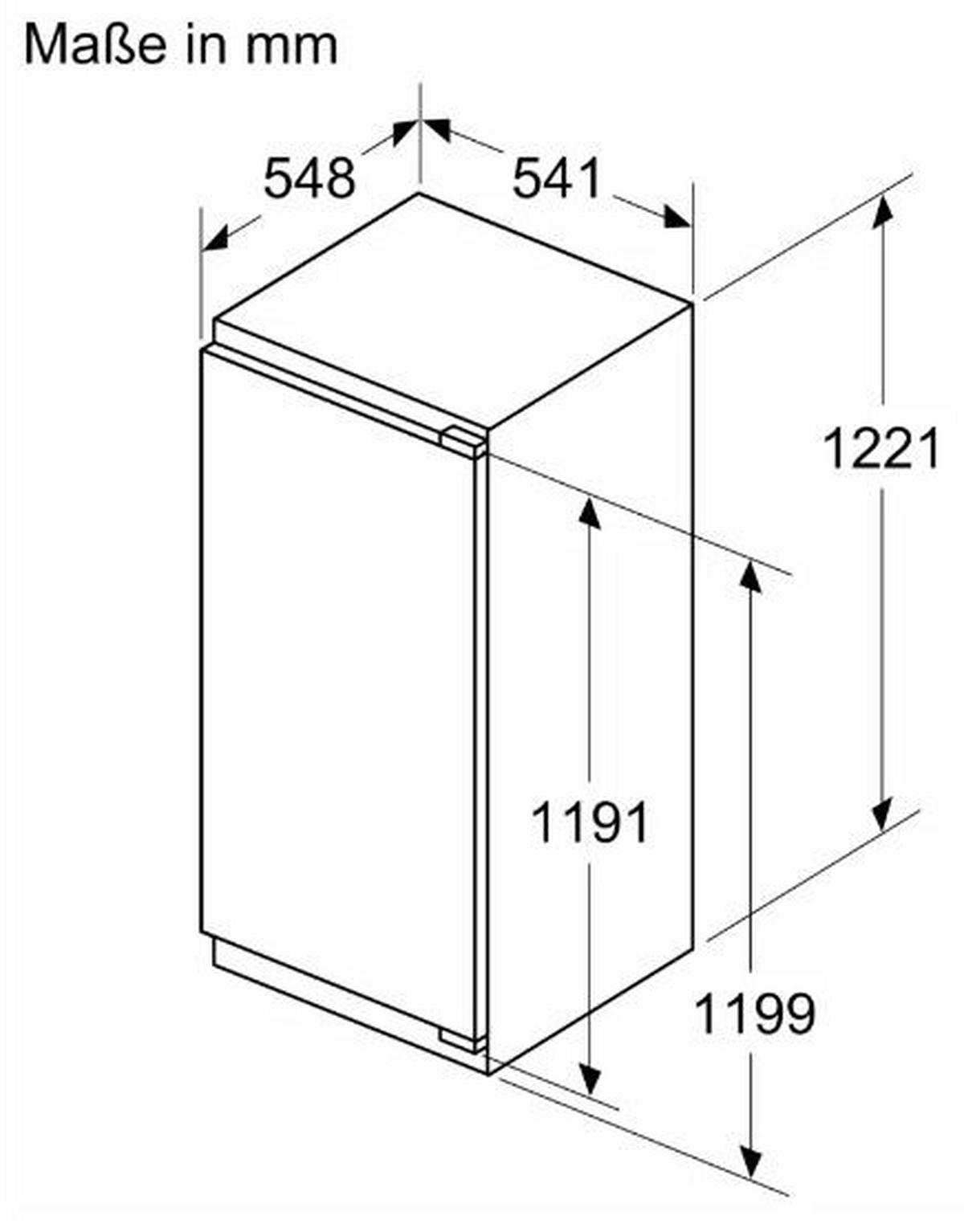 Kühlschrank KI42LVFE0 - MODERN (54,1/122,1/54,8cm) - Siemens