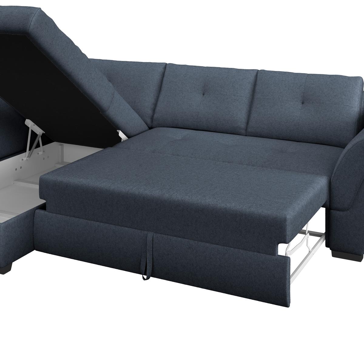 Coltar Berisso - albastru închis, Design, textil (187/278cm) - Mömax