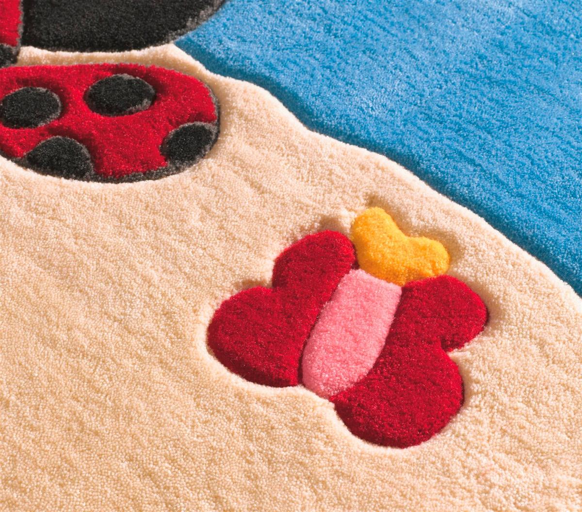 KINDERTEPPICH Joy 4091 Multi Bumbl 110x160 - Multicolor, Basics, Textil (110/160cm) - Kayoom