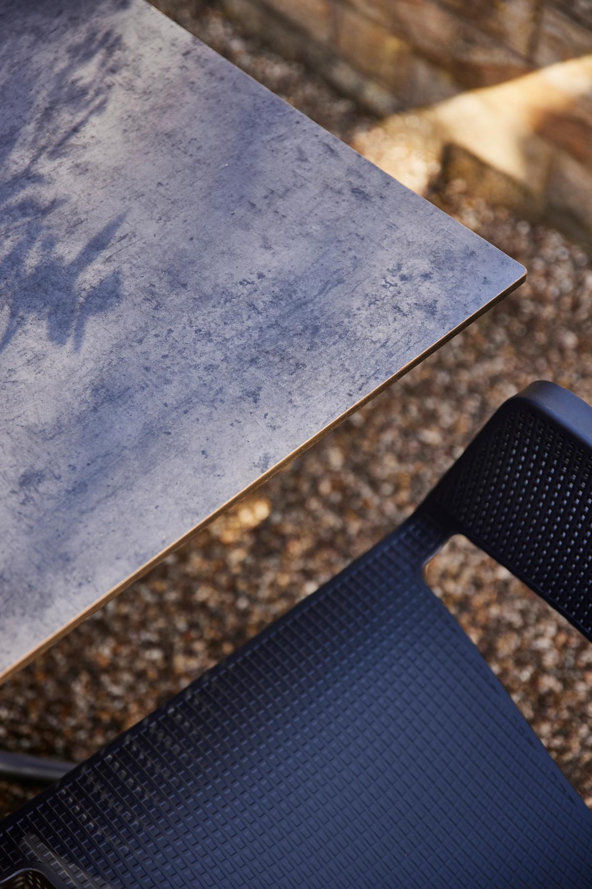 GARTENKLAPPTISCH K95703 - Anthrazit, KONVENTIONELL, Holzwerkstoff/Kunststoff (160/90/71cm) - Siena Garden