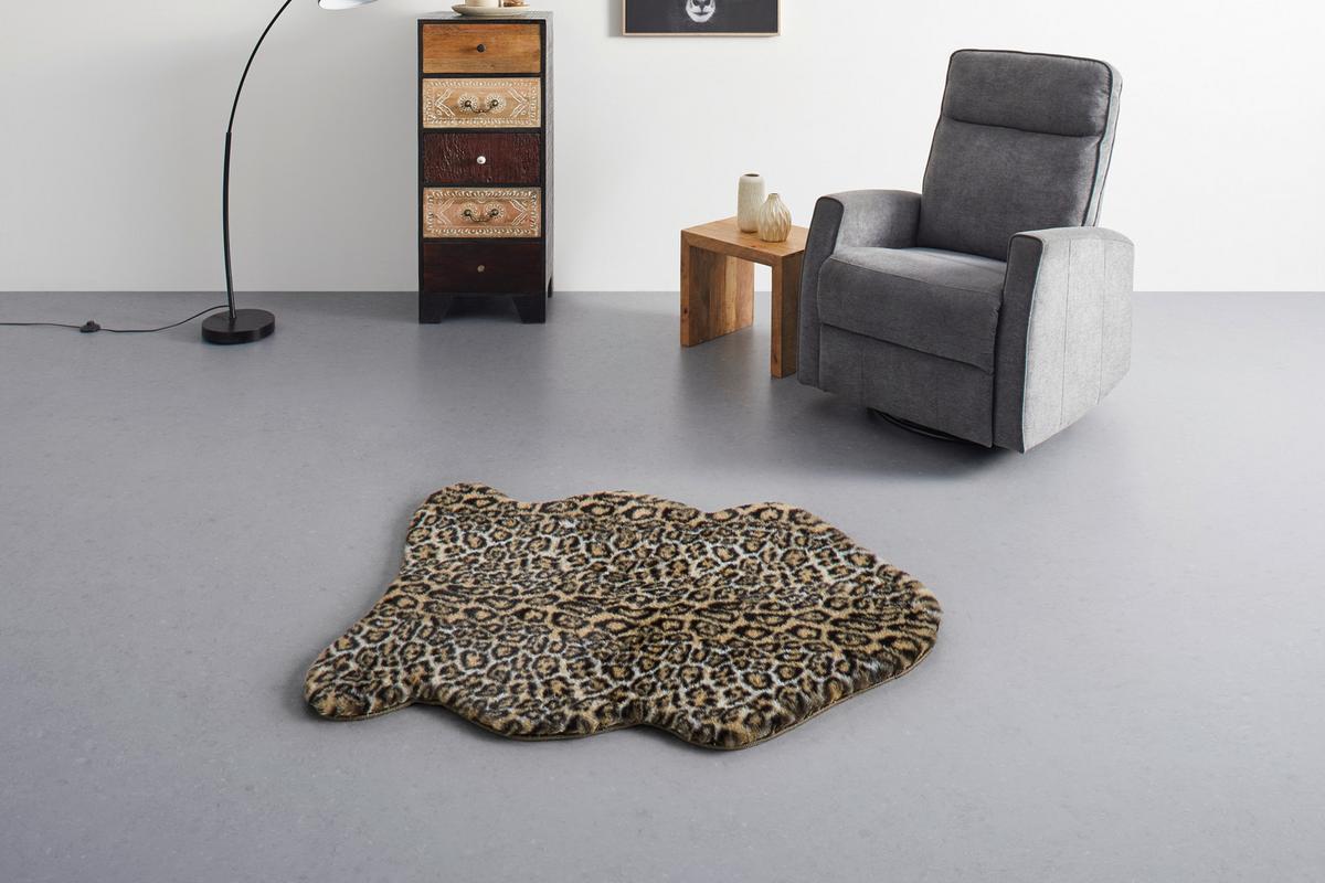 Umjetno Krzno Leo 60x90cm - bijela/curry žuta, Konvencionalno, tekstil (60/90cm) - Mömax