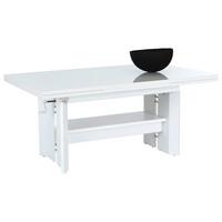 Coutisch Dario rund Weiß DARIO - Weiß, MODERN, Holzwerkstoff (110-180/68/50-60cm) - MID.YOU
