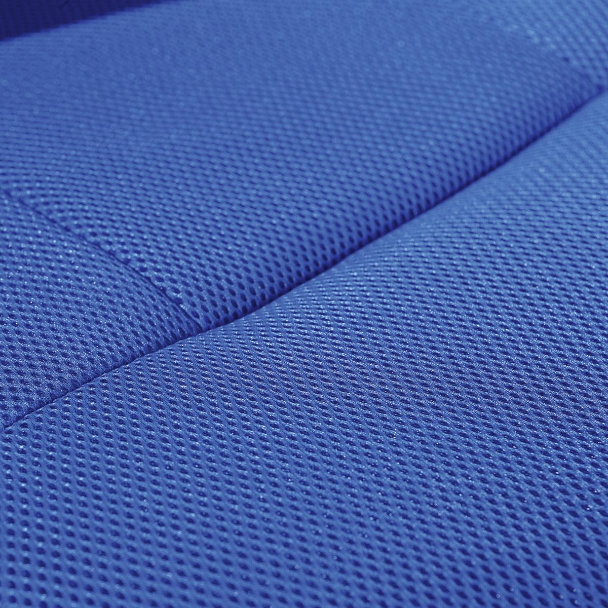 Jugenddrehstuhl Blau - Blau/Chromfarben, MODERN, Kunststoff/Textil (43/88-98/56cm) - MID.YOU