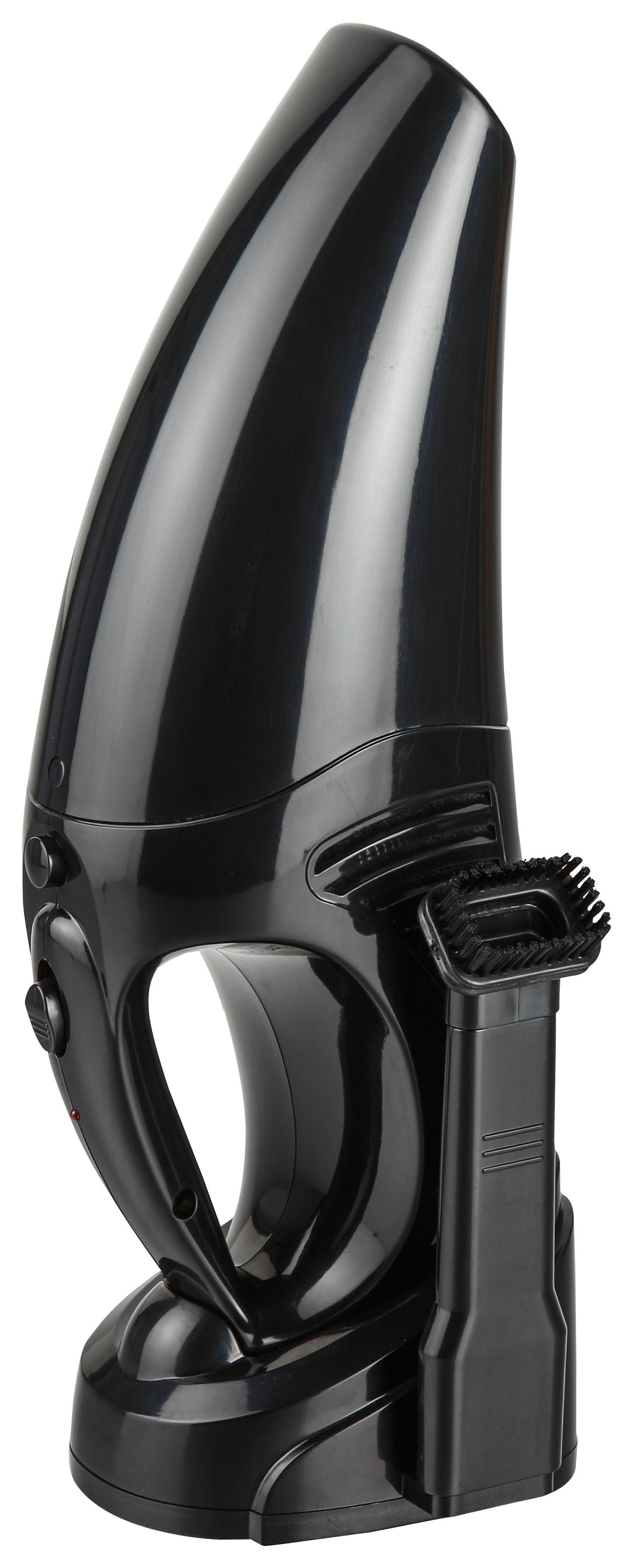 Kézi Porszívó Remmer - fekete, Romantik / Landhaus, műanyag (34,7/12,3/11,4cm) - Insido