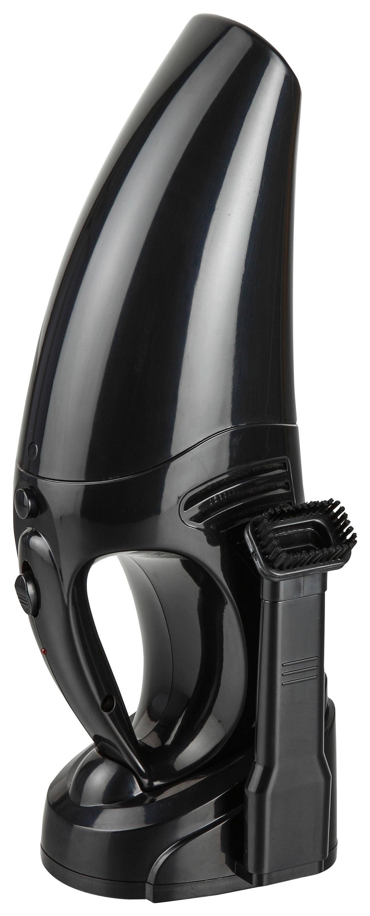 Kézi Porszívó Remmer - fekete, Romantik / Landhaus, műanyag (34,7/12,3/11,4cm) - Insido