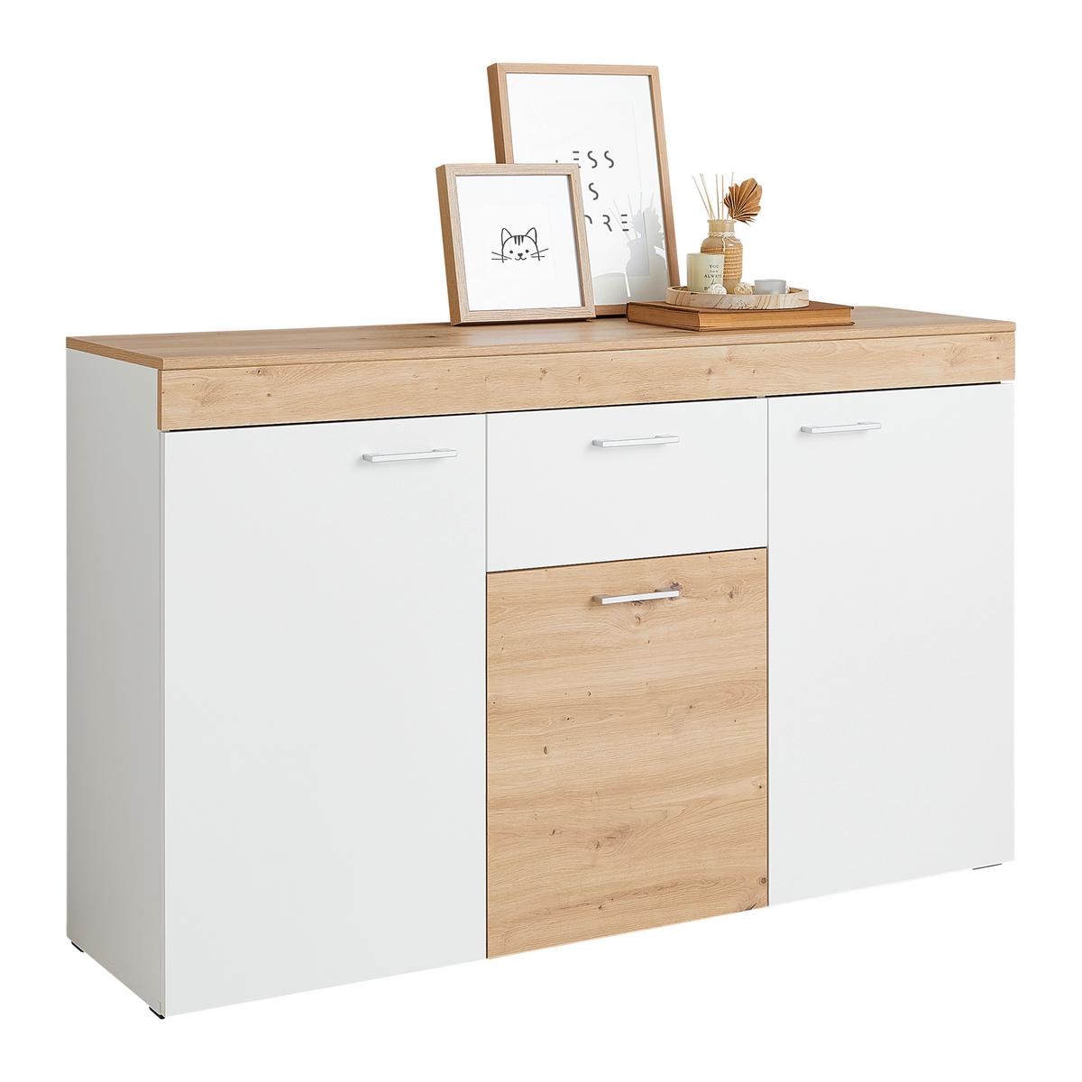 Comodă cu uși VALENCIA - Modern, material pe bază de lemn (150/89,1/40cm) - Modern Living