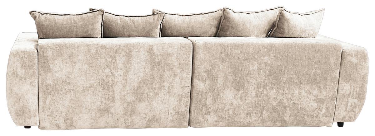 Mega Sofa Berg - bež/crna, Trend, tekstil/plastika (292/71-99/127cm) - Modern Living