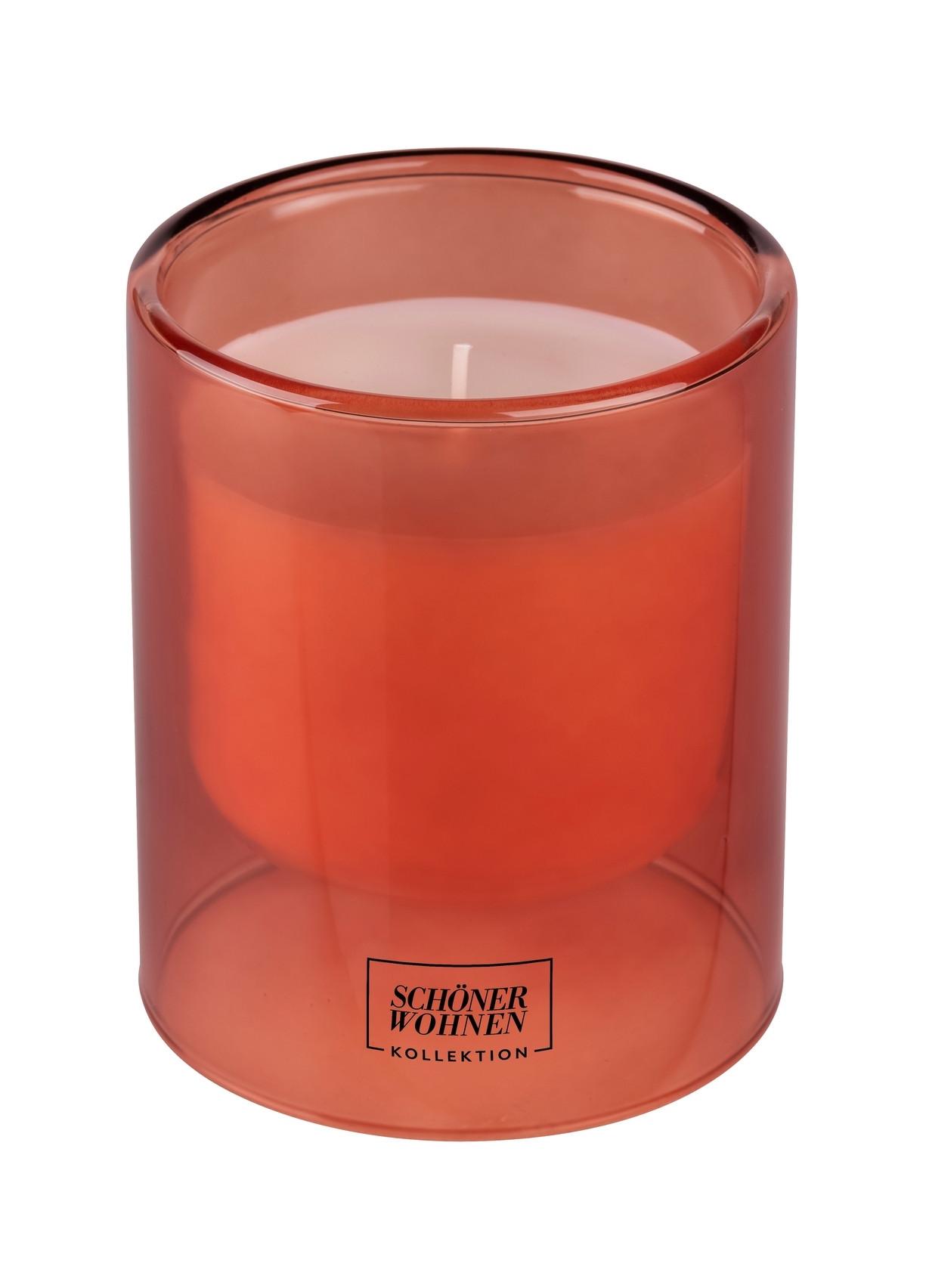 Duftkerze Schöner Wohnen-Kollektion Braun - Braun, Design, Glas (9/11cm) - Schöner Wohnen
