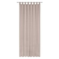 Schlaufenvorhang Ida Beige ca. 135x245cm - Beige, KONVENTIONELL, Textil (135/245cm) - Based