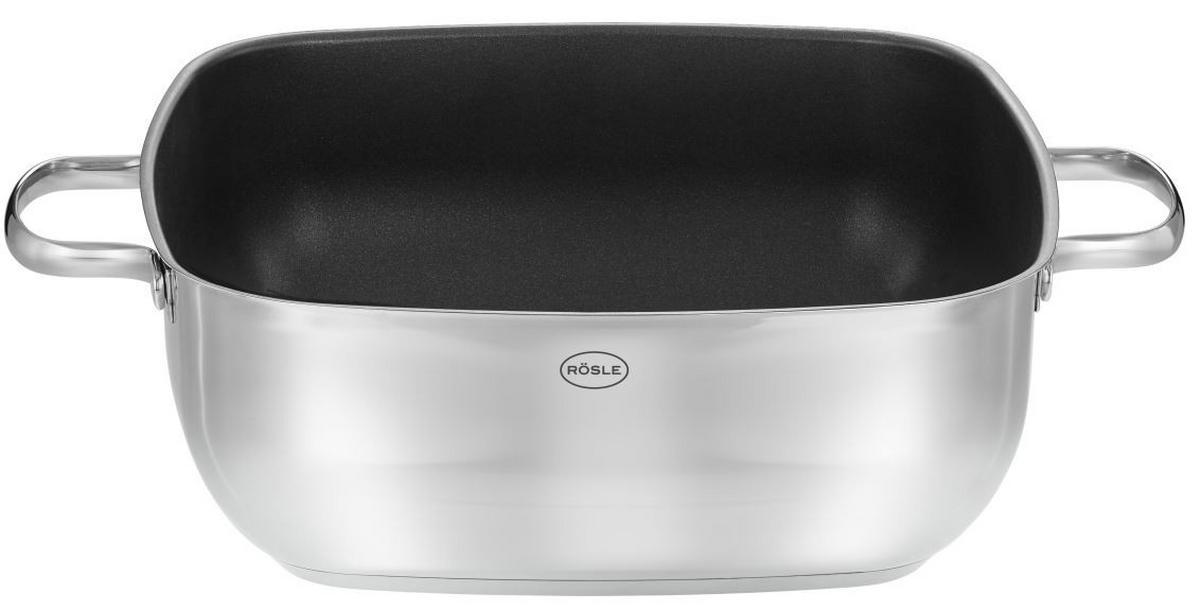 PATELNIA DO SERWOWANIA 132050 RÖSLE - kolor stalowy, Basics, metal (29,3 cm/38,2 cm/18,3 cmcm) - Rösle