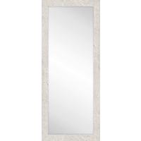 Oglindă Paraiso - alb/gri, Modern, sticlă/material pe bază de lemn (71/172/3cm) - Premium Living