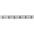 Hakenleiste Edelstahlfarben - Edelstahlfarben, Metall (24/3/2cm) Hakenleiste Edelstahlfarben - Edelstahlfarben, Metall (24/3/2cm)