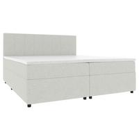 Boxbett Odin Grau ca. 160x200cm - Schwarz/Grau, KONVENTIONELL, Kunststoff/Textil (160/200cm) - Based