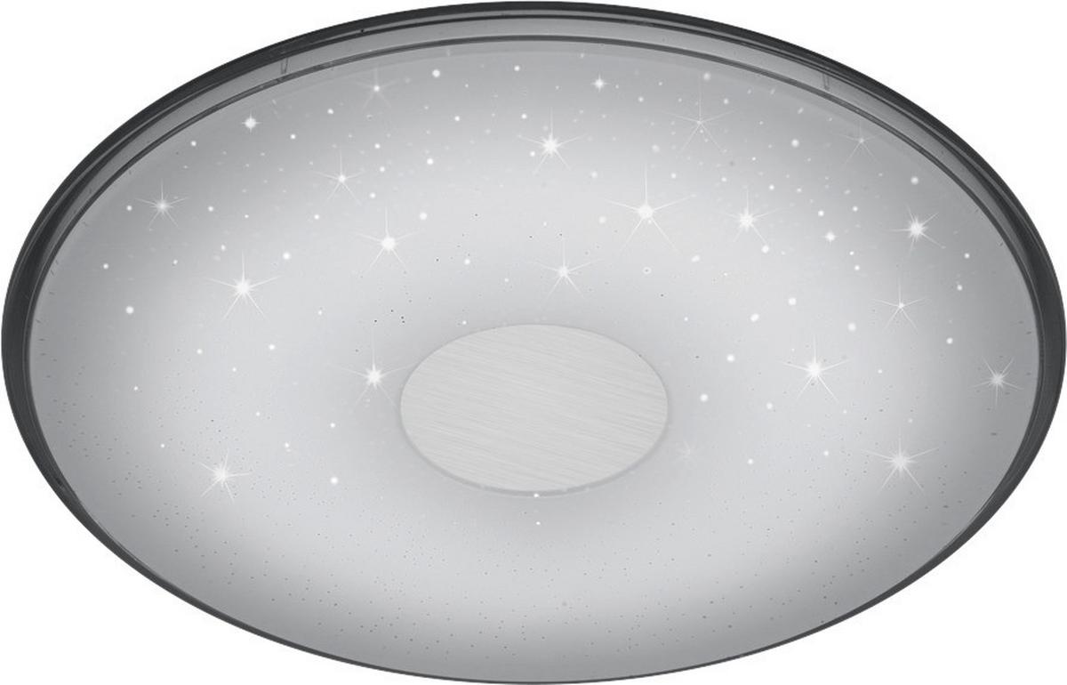 LED-Deckenleuchte Shogun Weiß max. 30 Watt - Weiß, Design, Kunststoff (42,5/6cm)
