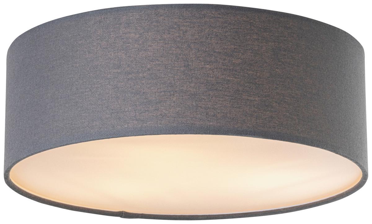 LAMPA SUFITOWA ANNABELL - antracytowy/biały, Design, tworzywo sztuczne/metal (37/13cm) - Novel