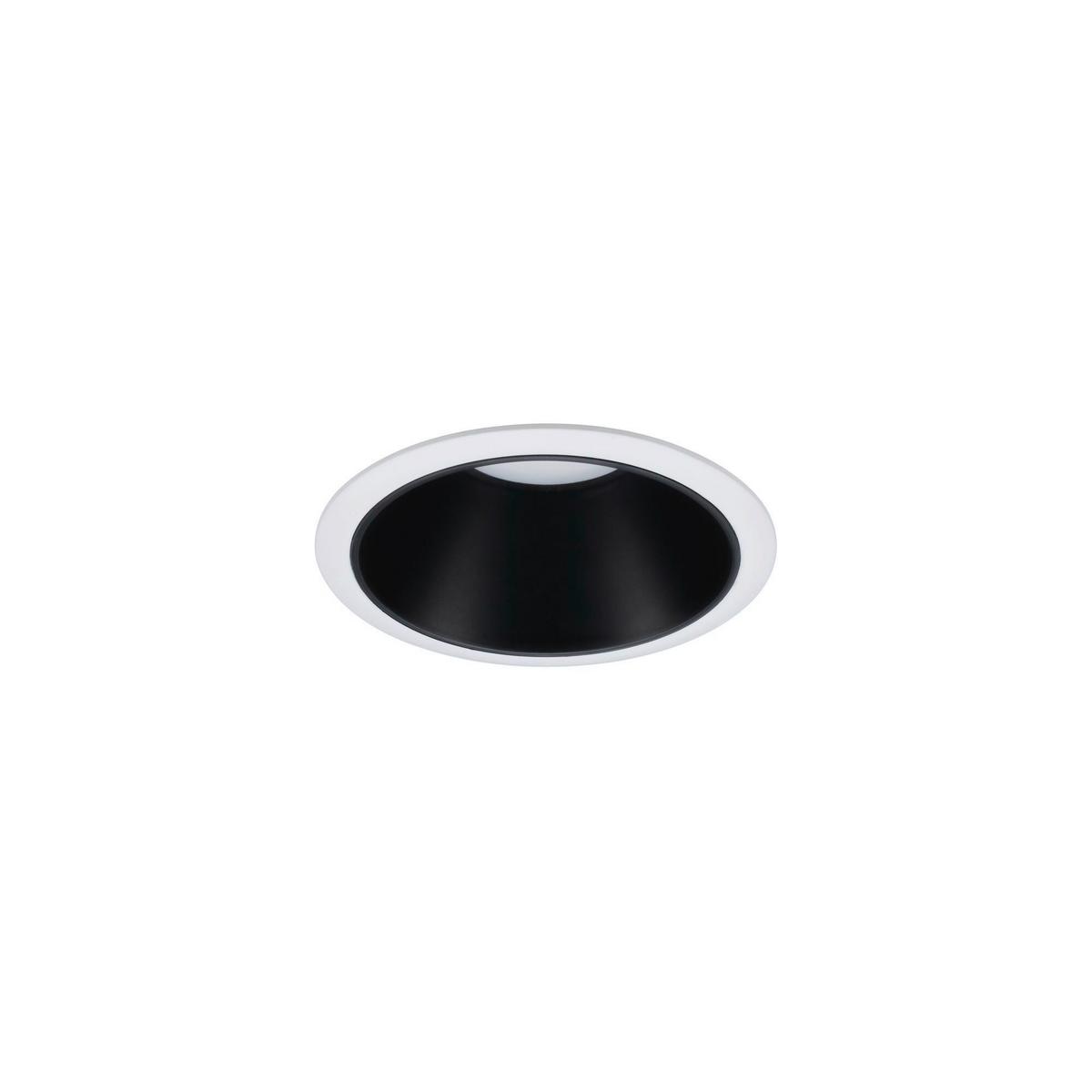 LED-Spot Cole in Schwarz/Weiß max. 3x6,5 W - Schwarz/Weiß, Basics, Kunststoff/Metall (8,8cm) - Paulmann