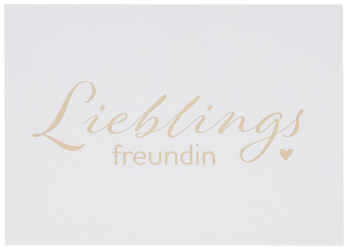 POSTKARTE GOLD - Goldfarben, Papier (14,8/10,5cm)