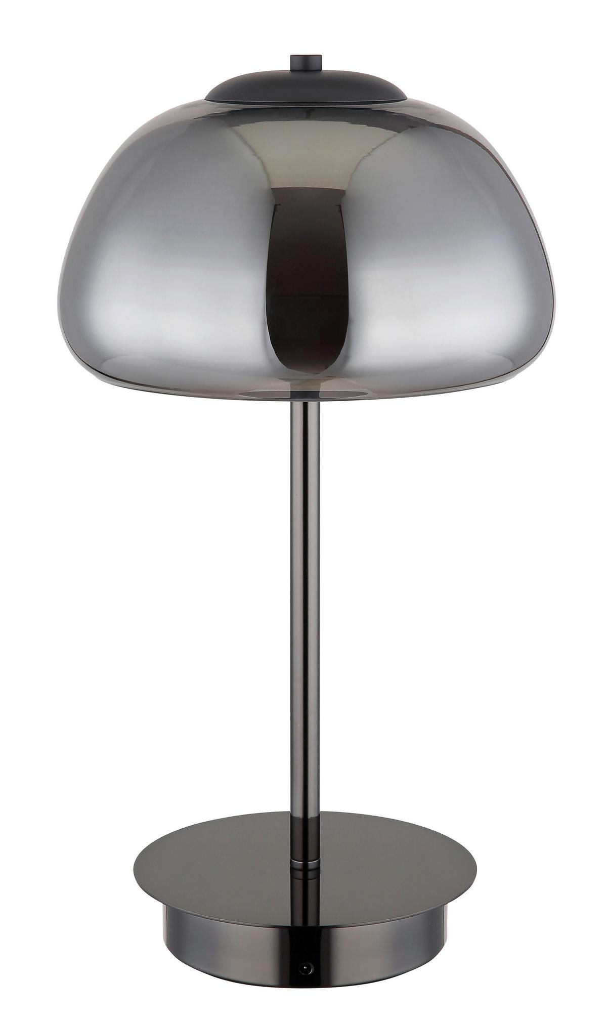 Led Stolna Svjetiljka Avila - bijela/siva, Design, staklo (25/46cm) - Globo