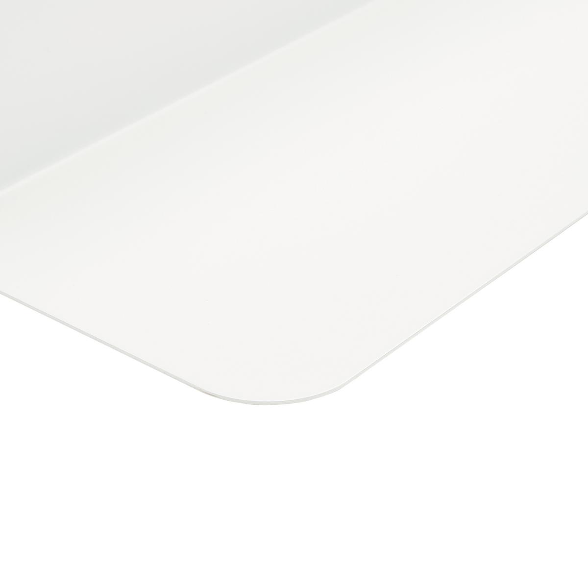 PÓŁKA ŚCIENNA MILENA - biały, Design, metal (80/15/15cm) - MID.YOU