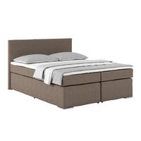 Boxspring Krevet Nero - boje blata/boje kroma, Konvencionalno, tekstil/metal (160/200cm) - Best Price