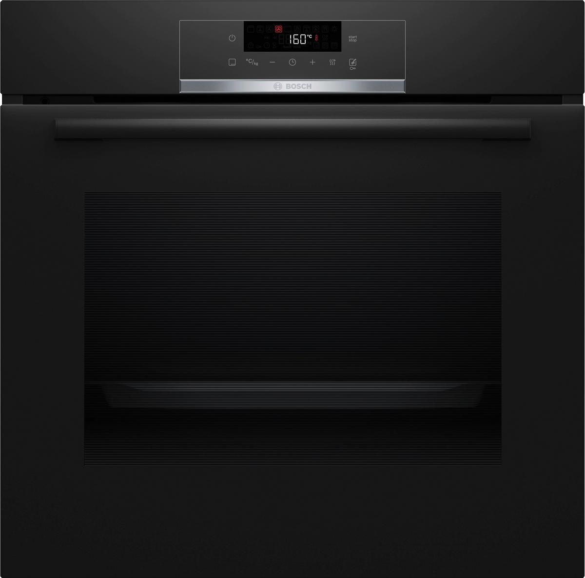 Backofenset HBD476ABM6 Schwarz - Schwarz, Glas/Metall (60cm) - Bosch