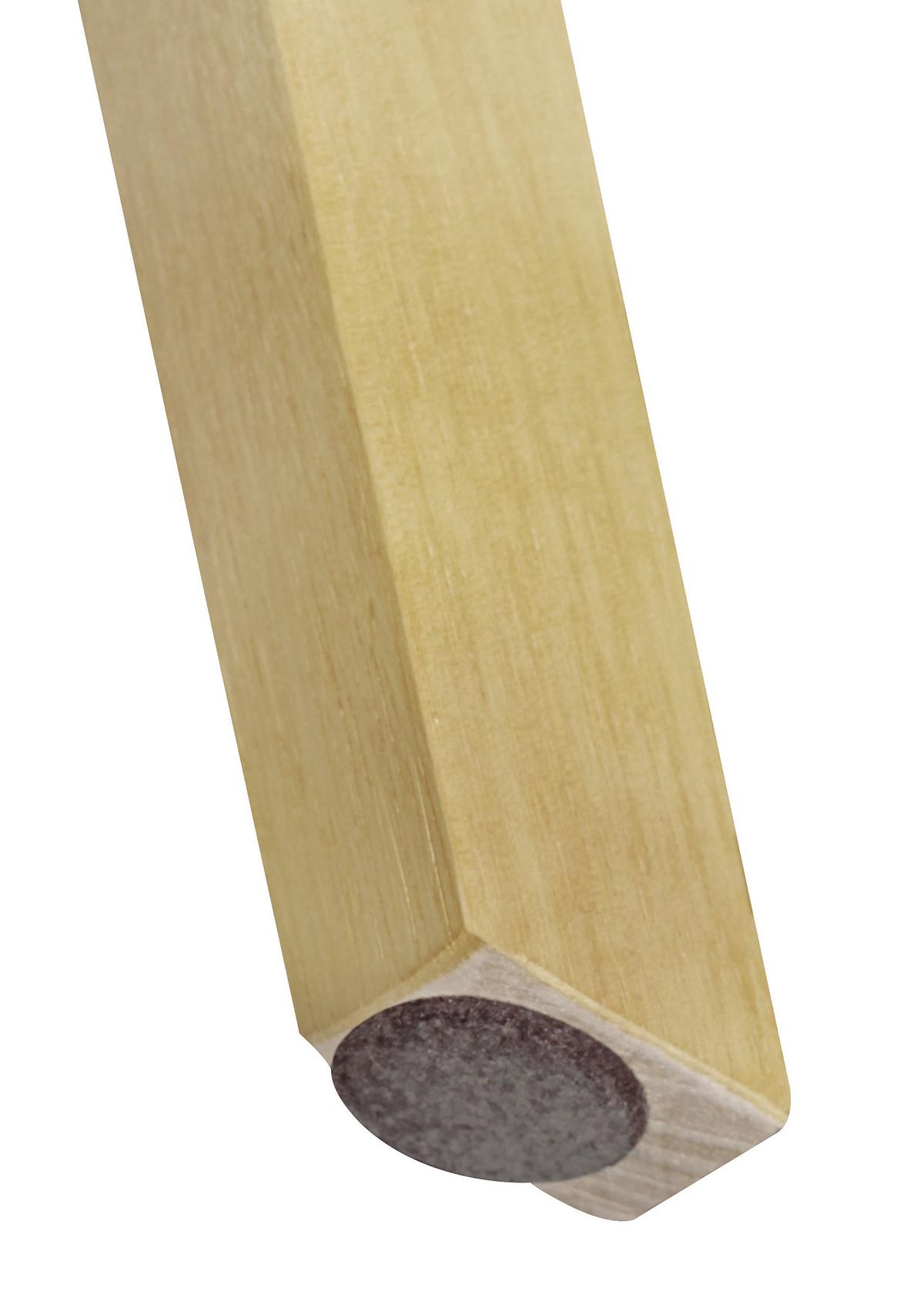 Stuhl-Set in Schwarz ´LIMA´ - Eichefarben/Schwarz, Design, Holz/Kunststoff (48/89/48cm) - MID.YOU