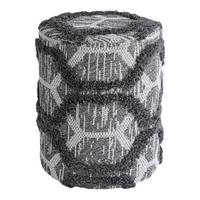 POUF MY NOMAD POUF GRAU 111 - Grau, Design, Textil (47/36cm)
