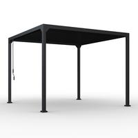 Pavilon Sunny - antracit, Modern, fém (300/300/277cm) - Mömax
