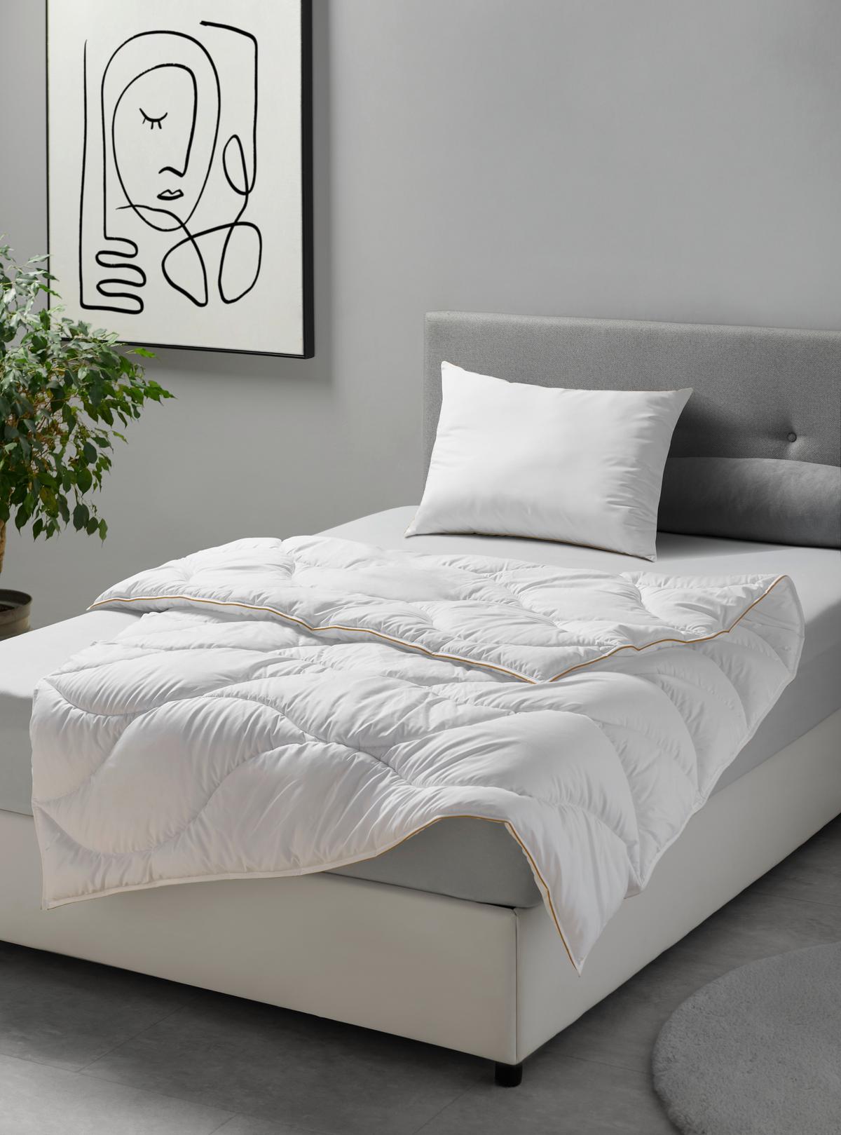 Párna Goldline 50/70 - fehér, műanyag/textil (50/70cm) - Premium Living