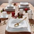 Kombinirani Servis Goldline - zlata/bela, keramika (36/33/28,5cm) - Premium Living