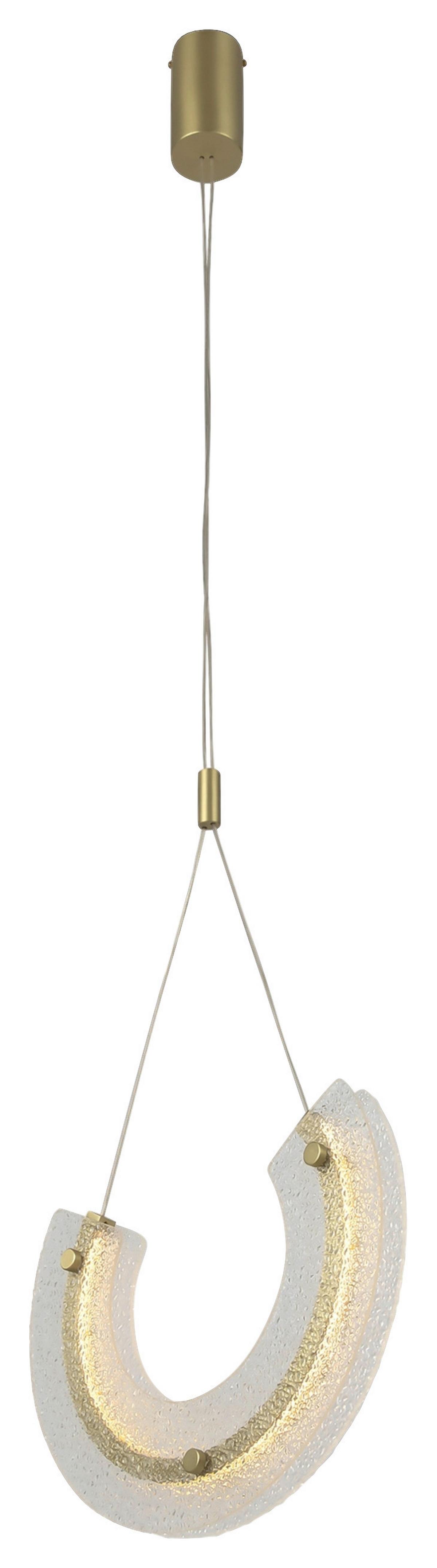 Pendelleuchte Maya Goldfarben max. 10 Watt - Goldfarben, Basics, Glas/Metall (6/36/32cm) - MAYTONI