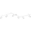 Strahler Robby max. 35 Watt - Weiß, Design, Metall (180/10/18,5cm) - Globo
