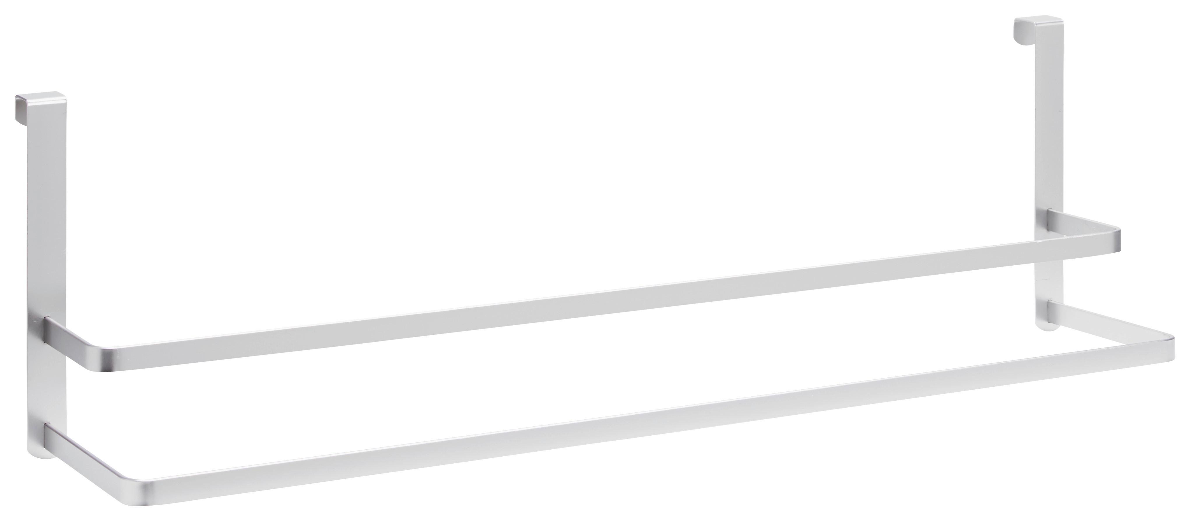 Tür- und Fensterhaken aus Metall - Edelstahlfarben, Metall (60/18/13cm) - Mömax