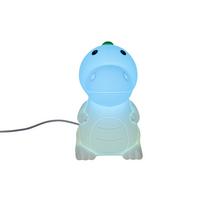 Éjjeli Lámpa Dino - fehér, Modern, műanyag (8,5/13,5/13,8cm) - Mömax