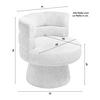 STUHL JULINA - Grau, MODERN, Holz/Textil (71/74/72cm) - Bessagi Home