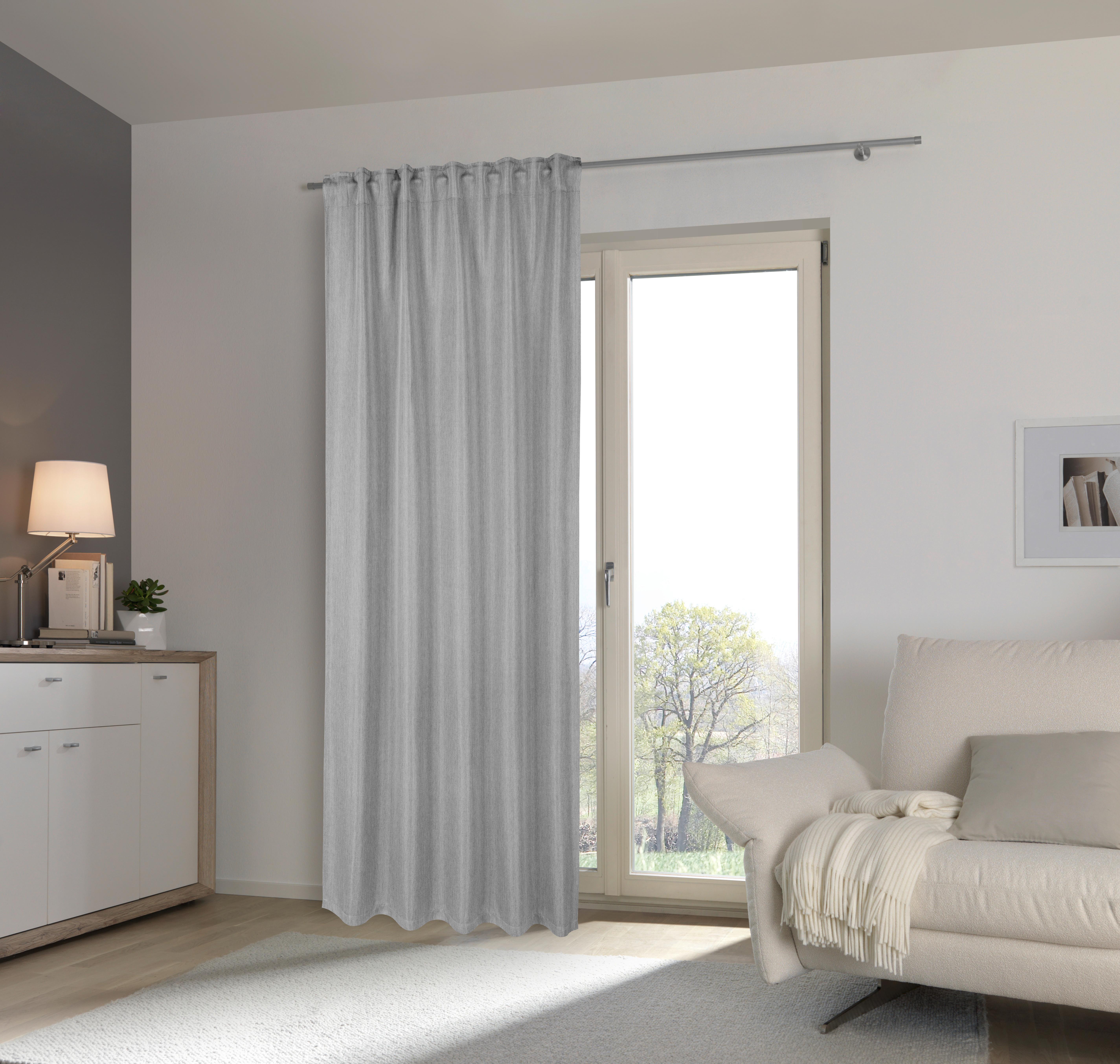 ZASŁONA TERMICZNA MILTON - taupe, Basics, tkanina (140/245cm) - Esposa