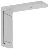 Karnistartó Style Kurz - alumíniumszínű, fém (6,5cm) - Premium Living