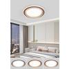 LED-TAKLAMPA PROL - vit/cappuccino, Modern, metall/plast (46/46/5cm) - Mömax