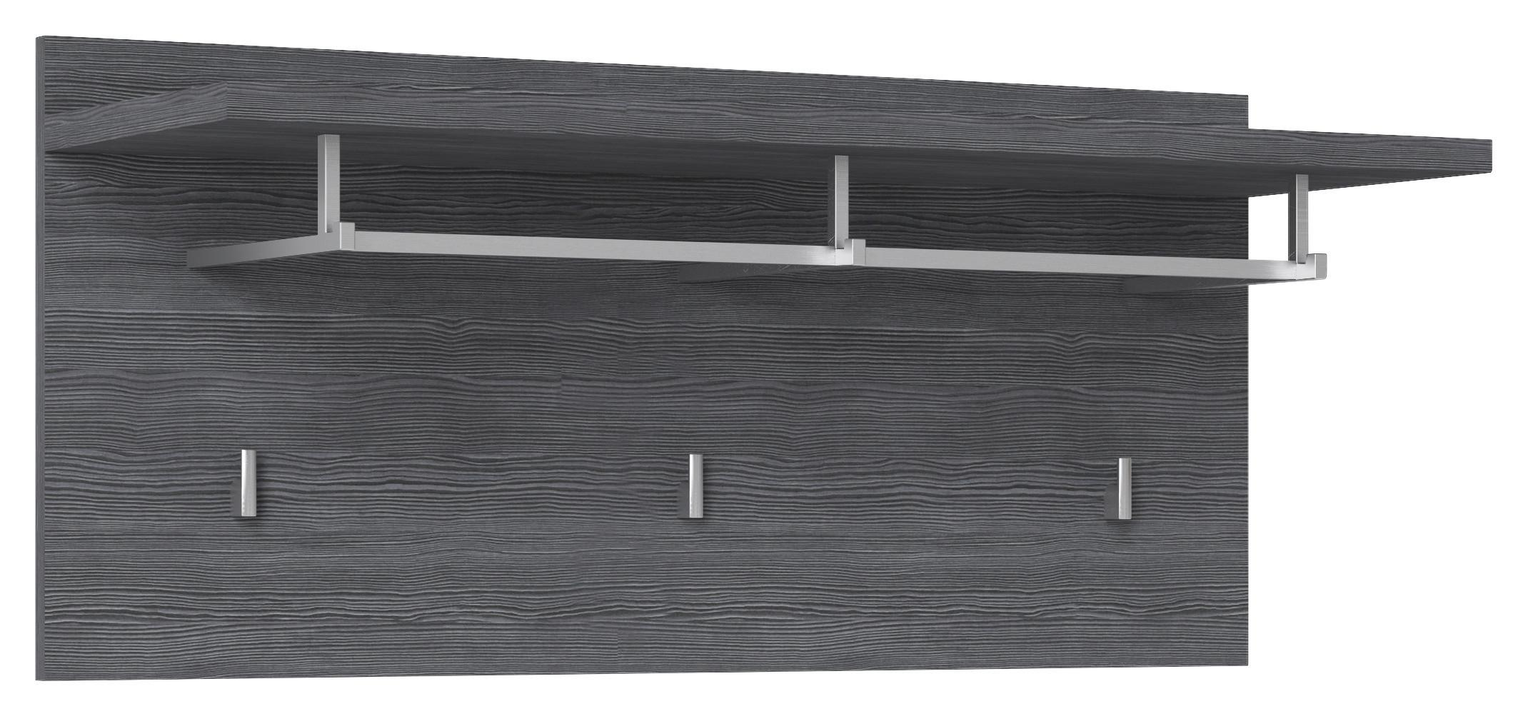 Cuier de perete cu cârlige SALVE - Modern, material pe bază de lemn (90/40/29,6cm) - Modern Living