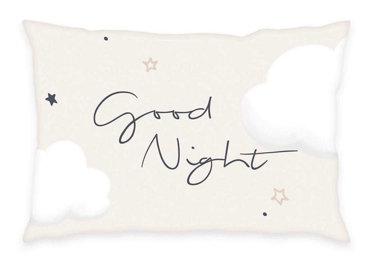 POŚCIEL NIEMOWLĘCA 2485234063 LITTLE DREAMER - beżowy/biały, Basics, tkanina (100/135cm) - Herding